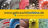 Grafik: Gebrauchtturbine - Collage mit verschiedenen Fotos von Turbinen