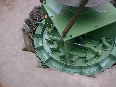 Foto: Kaplanturbine vor dem Vergießen